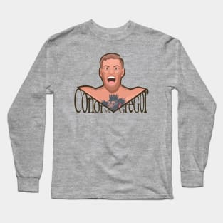 Ireland, Dublin, Conor McGregor,  fighter Long Sleeve T-Shirt